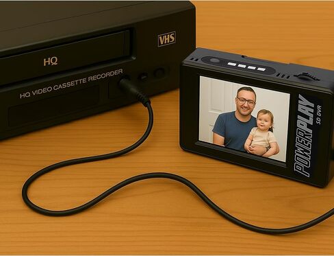 مسجل فيديو PowerPlay DVR مطور، التقاط وتسجيل فيديو 60 إطارًا في الثانية H.265 (HEVC) لـ FPV وDV وكاميرا الفيديو وVHS والمزيد in Kuwait
