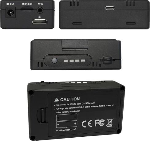 مسجل فيديو PowerPlay DVR مطور، التقاط وتسجيل فيديو 60 إطارًا في الثانية H.265 (HEVC) لـ FPV وDV وكاميرا الفيديو وVHS والمزيد in Kuwait