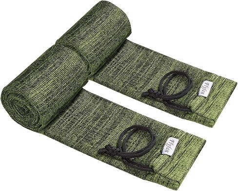 2/6 Pcs Gun Sock Silicone Treated Knit Gun Socks for Rifles and Shotguns, 52 x 4.5 In Elastic Design Hunting and Shooting Holder Socks for Gun Storage, Perfect Dad Gift or Military Gift for Man in Saudi Arabia