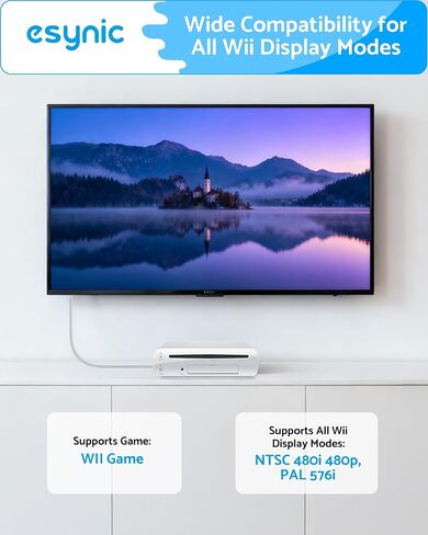 eSynic 2M Extra Long Wii to hdmi Adapter in Saudi Arabia