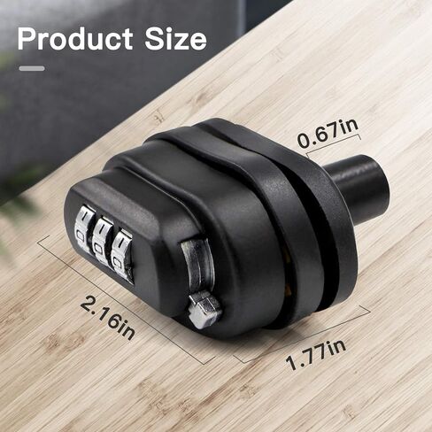 RioRand Trigger Lock 3 Digit Set Your Own Combination Gun Loc 5PCS in Kuwait
