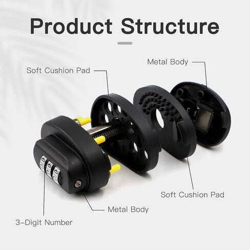 RioRand Trigger Lock 3 Digit Set Your Own Combination Gun Loc 5PCS in Kuwait