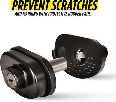 Guard Dog Security Trigger Lock, Gun Lock with Key, Adjustable Ratchet Mechanism, Easy-to-Attach Gun Locks with Protective Rubber Pads for Pistols, Rifles, & Shotguns in Saudi Arabia