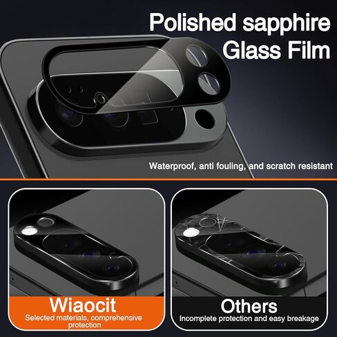 Wiaocit 4 عبوات من واقي عدسة الكاميرا الزجاجي المقوى لهاتف Google Pixel 10 Pro XL، صلابة 9H، مضاد للخدش، سهل الاستخدام in Kuwait