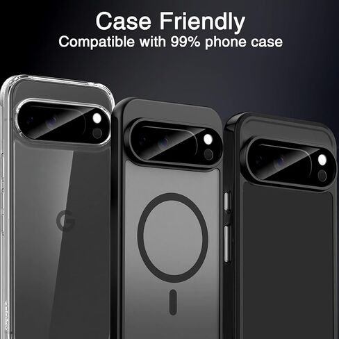 Wiaocit 4 عبوات من واقي عدسة الكاميرا الزجاجي المقوى لهاتف Google Pixel 10 Pro XL، صلابة 9H، مضاد للخدش، سهل الاستخدام in Kuwait