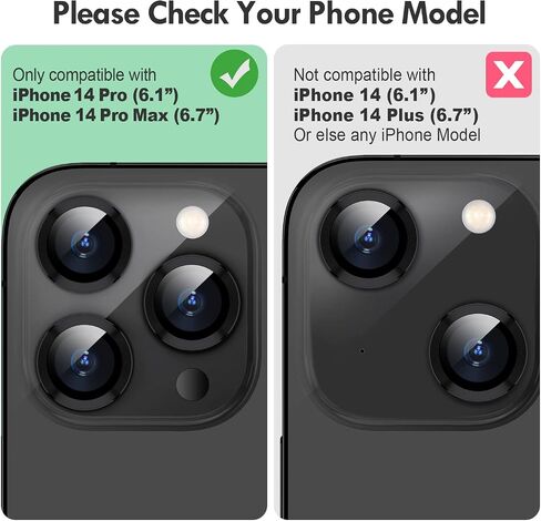 Xfilm for iPhone 17 Pro / 17 Pro Max Camera Lens Protector Bling, Individual Diamond Metal Ring with 9H Hardness, Scratch-Proof Camera Screen Protector, Stylish Accessories, Case Friendly (Silver) in Saudi Arabia