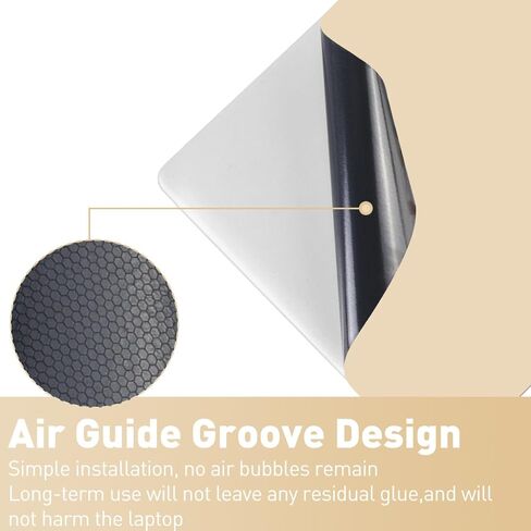 ملصق لاصق للكمبيوتر المحمول مقاس 15-15.6 بوصة من Netbook غطاء حماية قابل لإعادة الاستخدام لـ 11.6 12 13 13.3 14 15 15.4 جهاز كمبيوتر محمول Chromebook، مقاوم للخدش ومقاوم للماء I Black Academia Mystical Green Plant in Kuwait