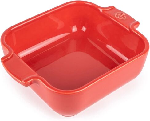 Peugeot Appolia Petite Square Baking Dish Red-7 x 5 x 2in in Saudi Arabia