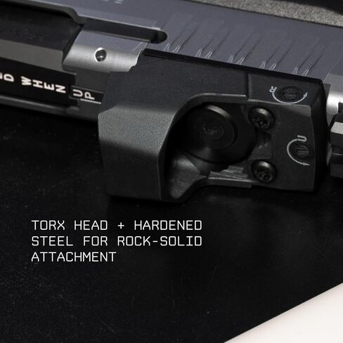 مجموعة متنوعة من Monstrum RMR Red Dot Screw | يتضمن براغي #6-32، #4-40، وM3.5 للتوافق مع Glock 17/19/26/34 MOS/Brownell's وشرائح ما بعد البيع الأخرى/محولات RMR Picatinny in Saudi Arabia