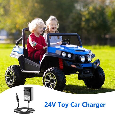 BXIZXD شاحن بطارية 12 فولت للركوب على الألعاب، شاحن بطارية 12 فولت 1 أمبير لسيارة Hello Kitty SUV Kid Trax طفل رباعي ATV Wrangler SUV Kid Trax Dynacraft Audi BWM Mecerdes-BenzElectric طاقة البطارية in Kuwait