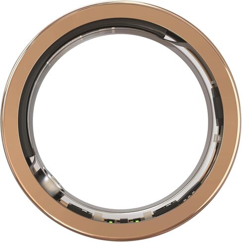 3Plus Loop - Smart Ring - Titanium - No App Subscription - Meditation Coach - Sleep Tracking - Heart Rate - Fitness w/Assisted GPS - Swim 5ATM - Up to 4 Days of Battery Life (Black, US 12) in Saudi Arabia