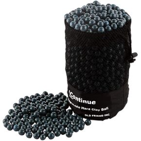 1500 Pieces Diameter 3/8" Slingshot Ammo Biodegradable Hard Clay Ball. in Kuwait