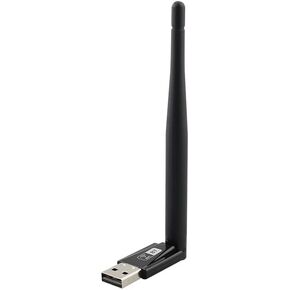 JAPOO RTL8821CU WiFi Wireless USB WiFi Adapter for Desktop PC and Laptop,WiFi + BT4.0 600Mbps High Gain Dual Band 3.5dBi Antenna 5G/2.4G WiFi Adapter,Supports Win XP/7/8/10 (with Antenna) in Kuwait