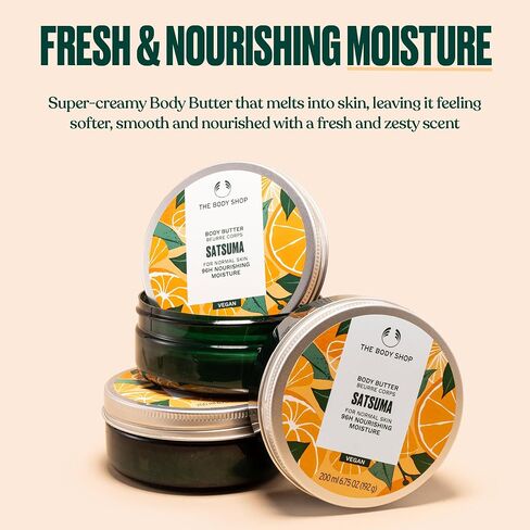 The Body Shop Shea Body Butter – Hydrating & Moisturizing Skincare for Very Dry Skin – Vegan – 6.4 oz in Kuwait