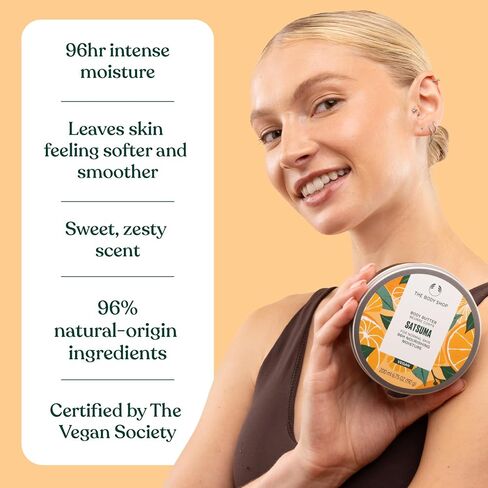 The Body Shop Shea Body Butter – Hydrating & Moisturizing Skincare for Very Dry Skin – Vegan – 6.4 oz in Kuwait