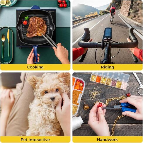 حامل هاتف مغناطيسي للرقبة، حامل هاتف على الصدر بدون استخدام اليدين POV/Vlog مع حزام، يستخدم للتسجيل/الطبخ/ركوب الدراجات، متوافق مع iPhone، Android، GoPro، Insta360 (رمادي) in Kuwait