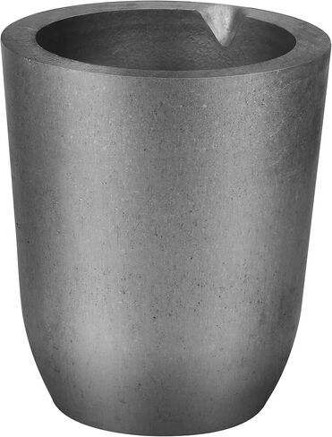 CANALHOUT Silicon Carbide Graphite Crucibles,Crucibles for Melting Metal,Withstand The High Temperature 1800℃(3272°F),Melting Casting Refining Aluminum Gold Silver Copper (6KG No.6) in Saudi Arabia