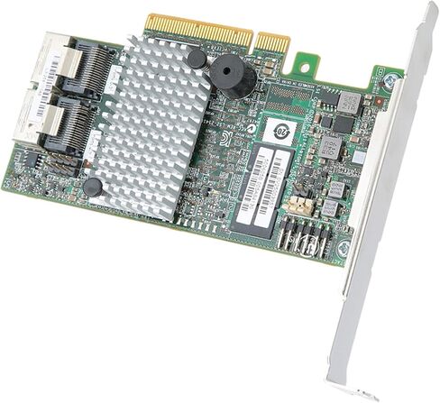 بطاقة تحكم SUNGOOYUE LSI ذات 8 منافذ SATASAS، PCI Express 2.0 X8، ذاكرة تخزين مؤقت DDRIII سعة 512 ميجابايت، 6 جيجابت في الثانية، مع دعم 0/1، للخوادم وأنظمة التخزين in Kuwait