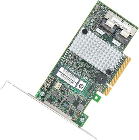 بطاقة تحكم SUNGOOYUE LSI ذات 8 منافذ SATASAS، PCI Express 2.0 X8، ذاكرة تخزين مؤقت DDRIII سعة 512 ميجابايت، 6 جيجابت في الثانية، مع دعم 0/1، للخوادم وأنظمة التخزين in Kuwait