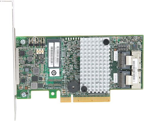 بطاقة تحكم SUNGOOYUE LSI ذات 8 منافذ SATASAS، PCI Express 2.0 X8، ذاكرة تخزين مؤقت DDRIII سعة 512 ميجابايت، 6 جيجابت في الثانية، مع دعم 0/1، للخوادم وأنظمة التخزين in Kuwait