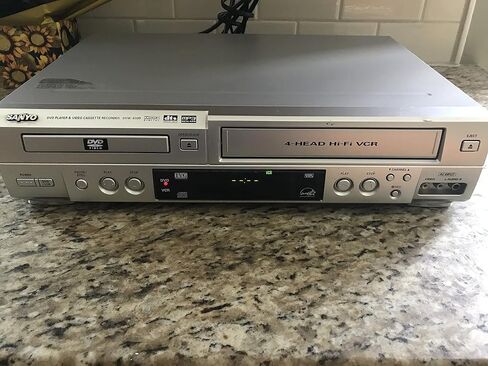 Sanyo DVW6100 TVGuardian DVD player with Built-in 4-HEAD Hi-Fi TV Guardian VCR recorder (Renewed) in Saudi Arabia