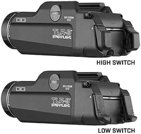 (Memorial Valor Foundation) - TLR-9 Flex Weapon Light, 1000 Lumens, Low-Profile, Lithium Battery Powered, Ambidextrous Switches in Saudi Arabia