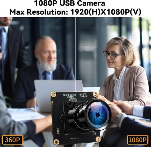 وحدة كاميرا Starvis USB 0.0001Lux فائقة الإضاءة H.264 HDR 1080P وحدة كاميرا ويب أمان مع توصيل وتشغيل عدسة بزاوية واسعة 110 درجة لنظام التشغيل Linux Windows Raspberry Pi in Saudi Arabia