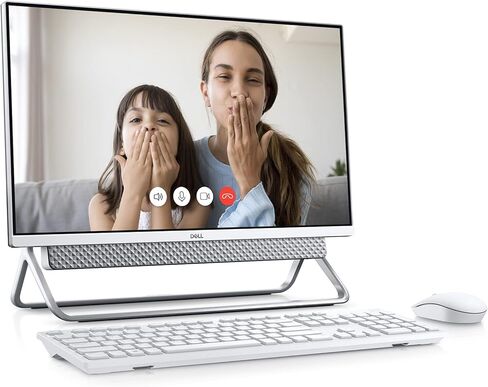 كمبيوتر مكتبي الكل في واحد بشاشة لمس FHD مقاس 27 بوصة من Dell، Intel Core 7-150U (حتى 5.4 جيجا هرتز)، GeForce MX570A، WiFi 6E، لوحة مفاتيح وماوس لاسلكي، Windows 11 Pro، ملحقات (ذاكرة الوصول العشوائي 64 جيجابايت، 4 تيرابايت SSD) in Kuwait