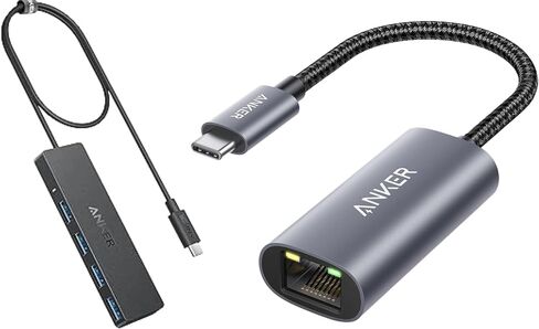 Anker MagGo USB-C Adapter & 4-Port USB 3.0 Hub (Bundle) in Saudi Arabia