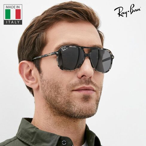 Ray-Ban RB2198 BILL Square Shaped Sunglasses for Men & Women with Official RAYBAN Eyewear Kit in Saudi Arabia
