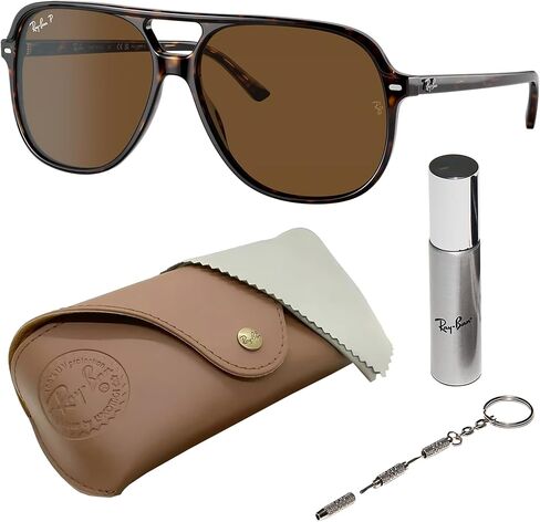 Ray-Ban RB2198 BILL Square Shaped Sunglasses for Men & Women with Official RAYBAN Eyewear Kit in Saudi Arabia