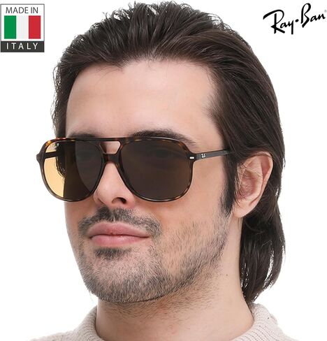 Ray-Ban RB2198 BILL Square Shaped Sunglasses for Men & Women with Official RAYBAN Eyewear Kit in Saudi Arabia