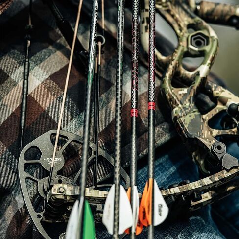 Victory Archery RIP TKO 0.204" 200/250/300/350/400 Spine Small Diameter Carbon Hunting Arrow Shafts 12 Pack in Saudi Arabia