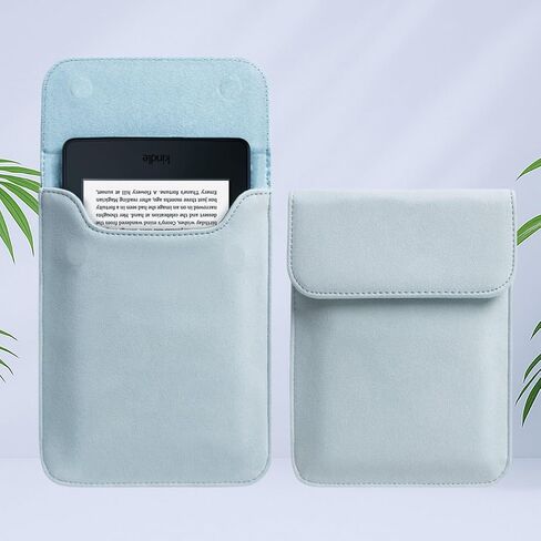 Sleeve for All-New Kindle 2024 and 2022/2019(J9G29R)/6" Paperwhite/Voyage/Kindle (8th Gen, 2016)/4/5/Touch Protective Pouch Bag Case Cover in Saudi Arabia