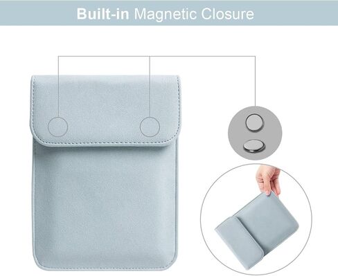 Sleeve for All-New Kindle 2024 and 2022/2019(J9G29R)/6" Paperwhite/Voyage/Kindle (8th Gen, 2016)/4/5/Touch Protective Pouch Bag Case Cover in Saudi Arabia