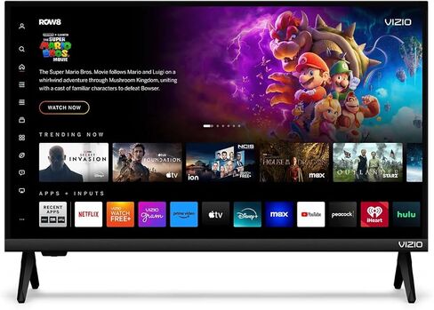 VIZIO 24 Inch V Series LED Smart HD TV 720p Bluetooth Compatible, Works with Airplay 2 and Google Cast, with DTS Virtual X and WiFi 5 Dual-Band (VHD24M-08) (Renewed) in Saudi Arabia