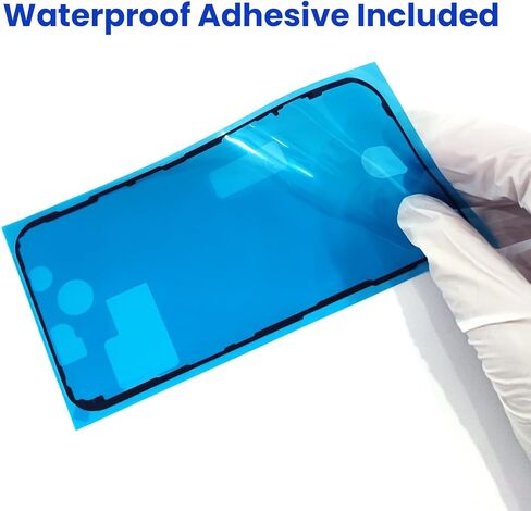 لاستبدال شاشة iPhone 11 مقاس 6.1 بوصة مجموعة محول رقمي لشاشة LCD | طقم إصلاح كامل باللمس ثلاثي الأبعاد حساس، مجموعة محول رقمي مع مجموعة أدوات، واقي زجاجي مقسى، لاصق إطار مقاوم للماء in Kuwait