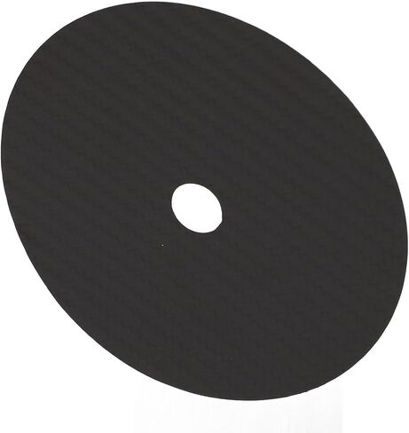 وسادة ضبط الأقراص المضغوطة من ألياف الكربون SUNGOOYUE HiFi، معدل تشويه منخفض، حصيرة امتصاص الاهتزاز لمشغل الأقراص المضغوطة، مناسبة لمختلف (أسود) in Saudi Arabia