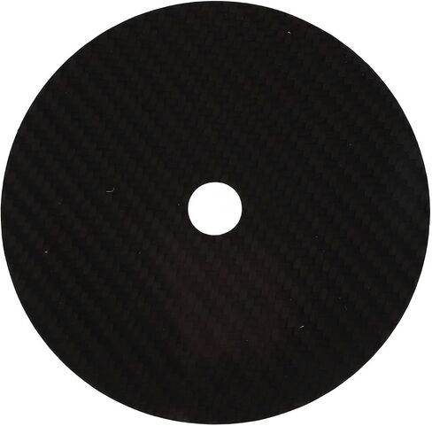وسادة ضبط الأقراص المضغوطة من ألياف الكربون SUNGOOYUE HiFi، معدل تشويه منخفض، حصيرة امتصاص الاهتزاز لمشغل الأقراص المضغوطة، مناسبة لمختلف (أسود) in Saudi Arabia