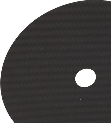 وسادة ضبط الأقراص المضغوطة من ألياف الكربون SUNGOOYUE HiFi، معدل تشويه منخفض، حصيرة امتصاص الاهتزاز لمشغل الأقراص المضغوطة، مناسبة لمختلف (أسود) in Saudi Arabia