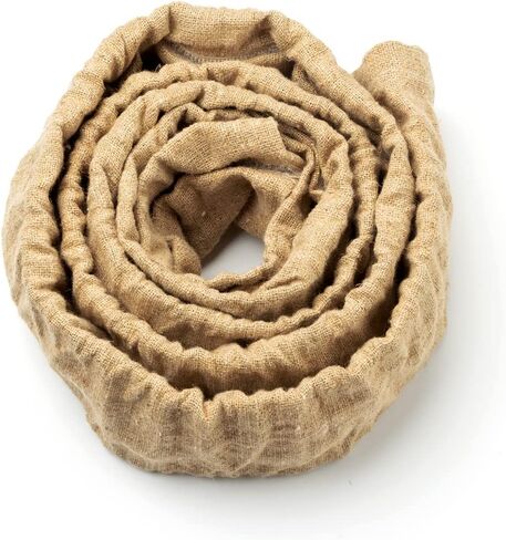 ELFCAB 2 PCS Chandelier Chain Cover & Fabric Cord Cover Each 6 Feet Long Use for Chandelier Lighting Wires, Easy to Install (Natural Jute) in Saudi Arabia