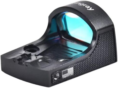 Ade Advanced Optics Stingray (RD3-019) RED Dot Sight للمسدس الجاهز للبصريات المتوافق مع بصمة Trijicon RMR SRO / نمط الشريحة / المسمار in Saudi Arabia
