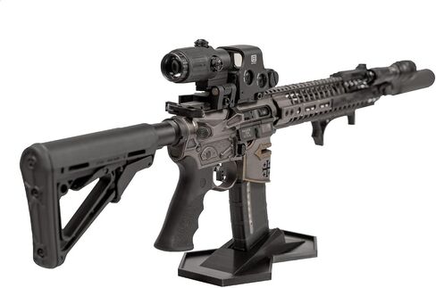 عرض/حامل بندقية طراز Mag Mount AR 15 - تصميم تكتيكي آمن وأنيق - صنع في الولايات المتحدة الأمريكية - تعتيم 5.56 الناتو / .223/300. SBR، مخزن المسدس والبندقية (TMR) - 2A in Saudi Arabia
