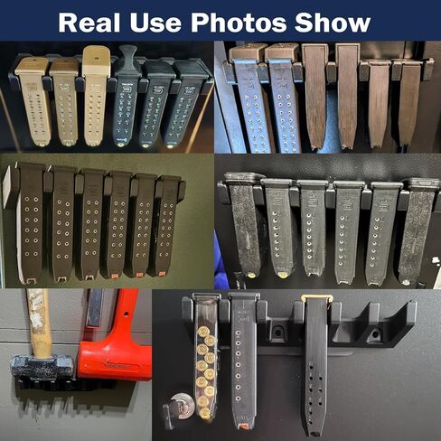 حامل المجلات لـ Glok 17 19 22 23 26 31 32 33 34 | مكدسات واحدة | Pmags، ملحقات آمنة للأسلحة، حامل تخزين Mag، ملحق مجلة مناسب لملحقات Glok 17 19 in Kuwait