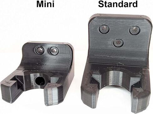 حامل تخزين البندقية الأصلي على الحائط من Hammy3DPrints AR Buffer Tube - متوافق مع AR 9/10/15 والمزيد in Kuwait