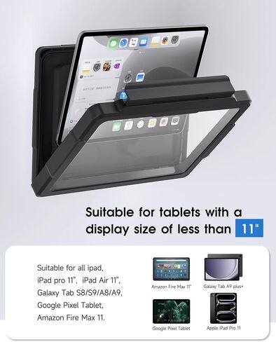 Mistriddle Waterproof Shower iPad Holder, 480° Rotation Retractable in Kuwait