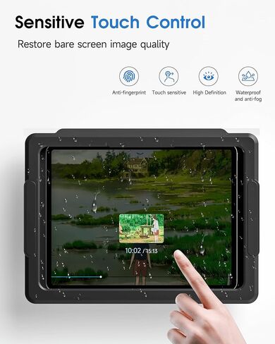 Mistriddle Waterproof Shower iPad Holder, 480° Rotation Retractable in Kuwait