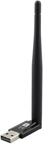 محول واي فاي USB لاسلكي JAPOO RTL8821CU لأجهزة الكمبيوتر المكتبية والكمبيوتر المحمول، واي فاي + BT4.0 600 ميجابت في الثانية بنطاق مزدوج 3.5dBi هوائي 5G/2.4G WiFi، يدعم Win XP/7/8/10 (مع هوائي) in Kuwait