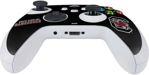 غلاف Skinit المخصص للألعاب متوافق مع وحدة تحكم Xbox Series S - تصميم أسود مرخص رسميًا من جامعة كارولينا الجنوبية in Saudi Arabia