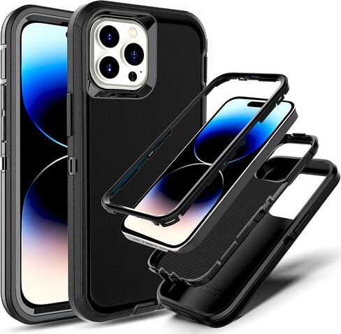 حافظة YmhxcY لهاتف iPhone 12 mini / 13 mini، مقاومة للصدمات والسقوط والغبار ومضادة للسقوط 3 في 1، حافظة هاتف متينة لحماية شديدة التحمل لهاتف Apple iPhone 12 mini/13 mini 5.4 بوصة أزرق/برتقالي in Kuwait